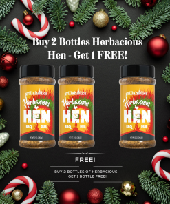 Grillaholics Herbacious Hen - Buy 2 Get 1 FREE!