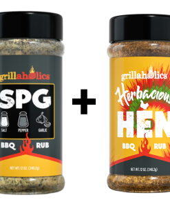 Grillaholics Original Thanksgiving Turkey Seasoning Kit (SPG & Herbacious Hen)